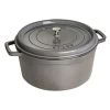 Staub Cocotte 30 Cm, Redondo, Gris Grafito, Hierro Fundido 1 Staub Cocotte 30 Cm, Redondo, Gris Grafito, Hierro Fundido -Cocina Comercio 40510 308 0 1 1
