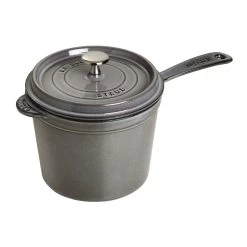 Staub Cazo 18 Cm, Hierro Fundido, Gris Grafito -Cocina Comercio 40510 316 0 2