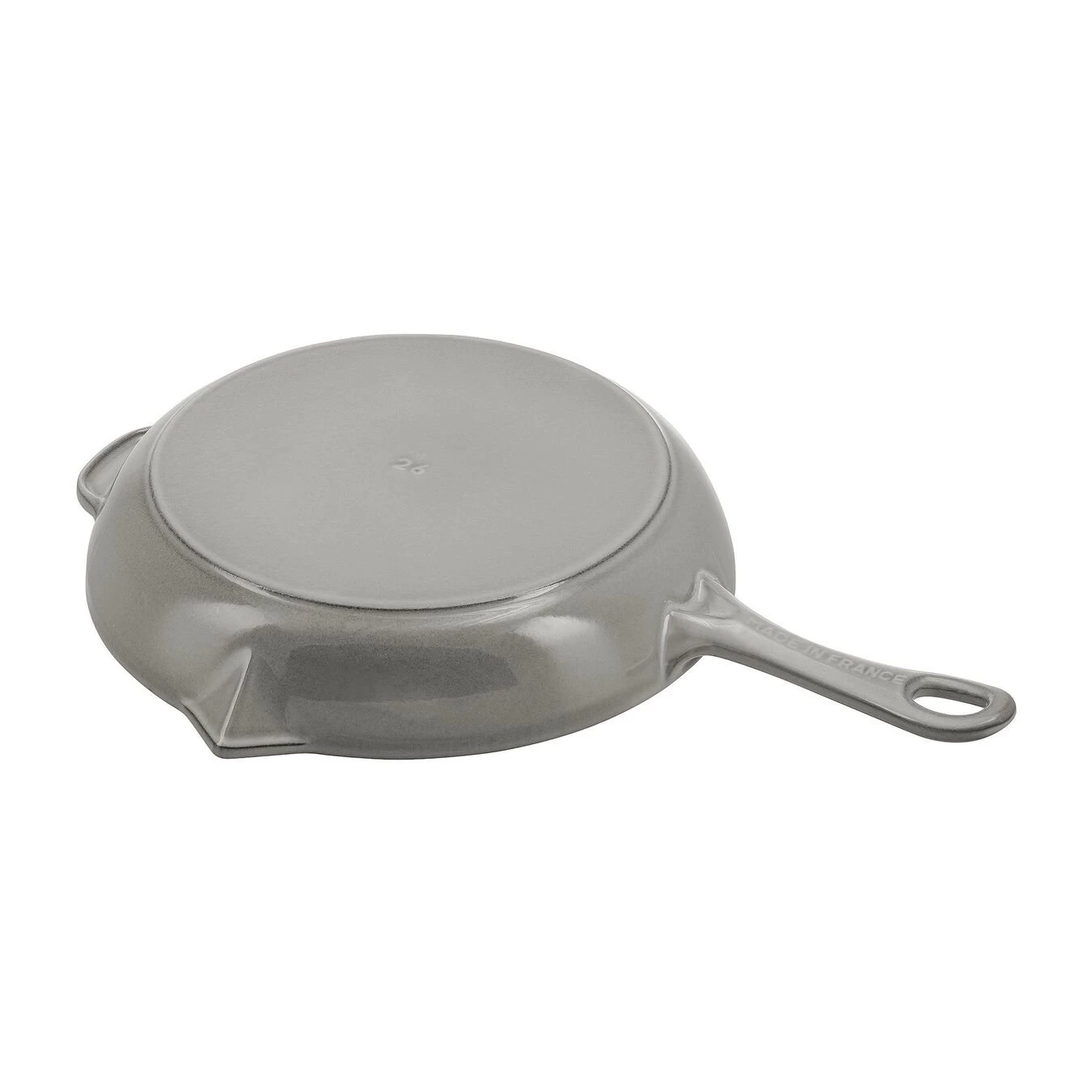 Staub Sartén Con Vertedor 26 Cm, Hierro Fundido, Gris Grafito 5 Staub Sartén Con Vertedor 26 Cm, Hierro Fundido, Gris Grafito - Imagen 3