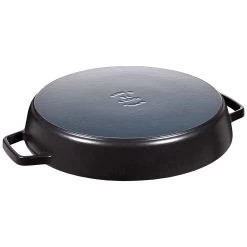 Staub Paellera 34 Cm, Hierro Fundido, Negro -Cocina Comercio 40511 073 0 2