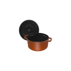 Staub Cocotte 26 Cm, Redondo, Canela, Hierro Fundido 11 Staub Cocotte 26 Cm, Redondo, Canela, Hierro Fundido -Cocina Comercio 40511 295 0 5 1