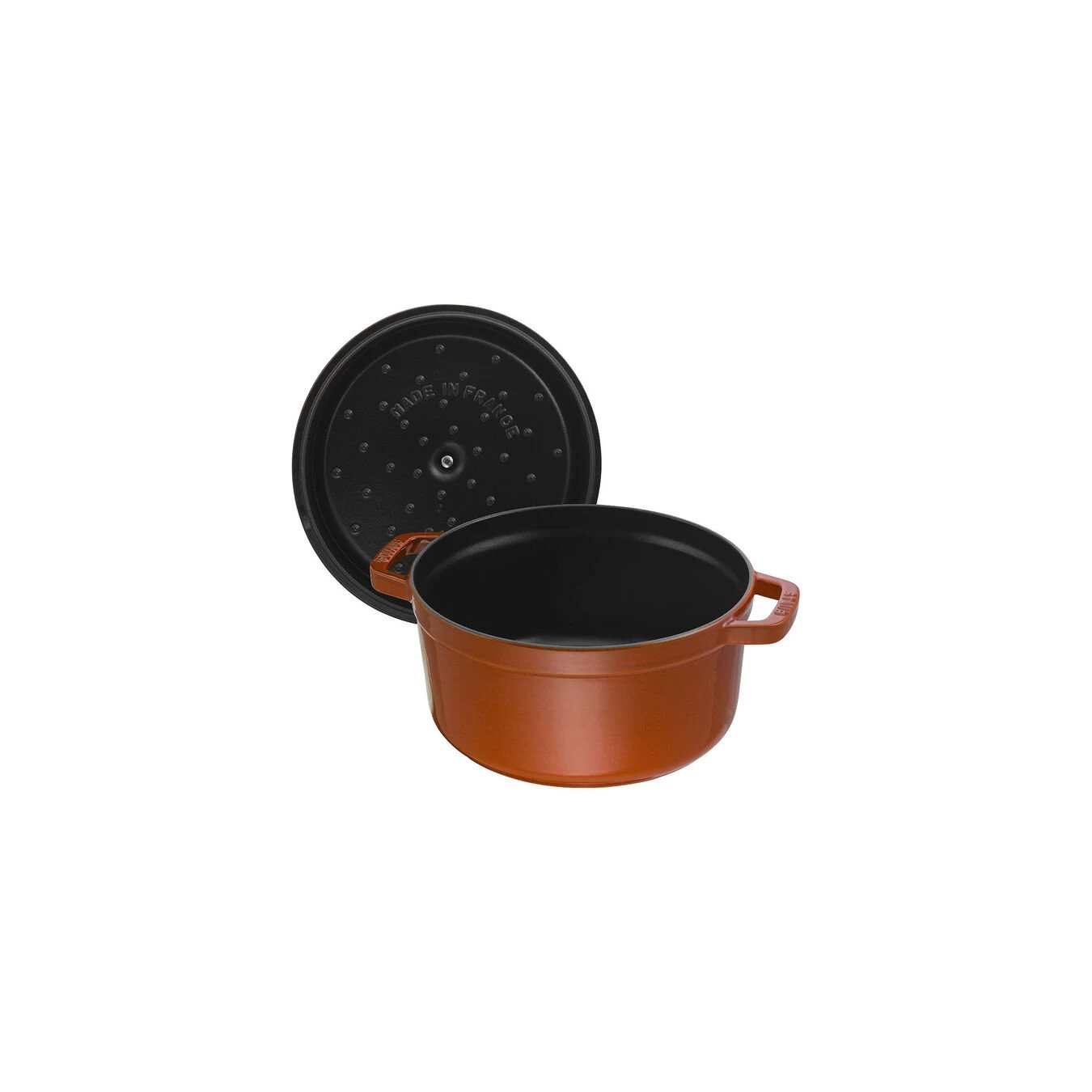 Staub Cocotte 26 Cm, Redondo, Canela, Hierro Fundido 6 Staub Cocotte 26 Cm, Redondo, Canela, Hierro Fundido - Imagen 4
