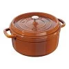 Staub Cocotte 26 Cm, Redondo, Canela, Hierro Fundido 1 Staub Cocotte 26 Cm, Redondo, Canela, Hierro Fundido -Cocina Comercio 40511 297 0 1