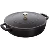 Staub Cazuela Chistera 28 Cm, Hierro Fundido -Cocina Comercio 40511 472 0 1