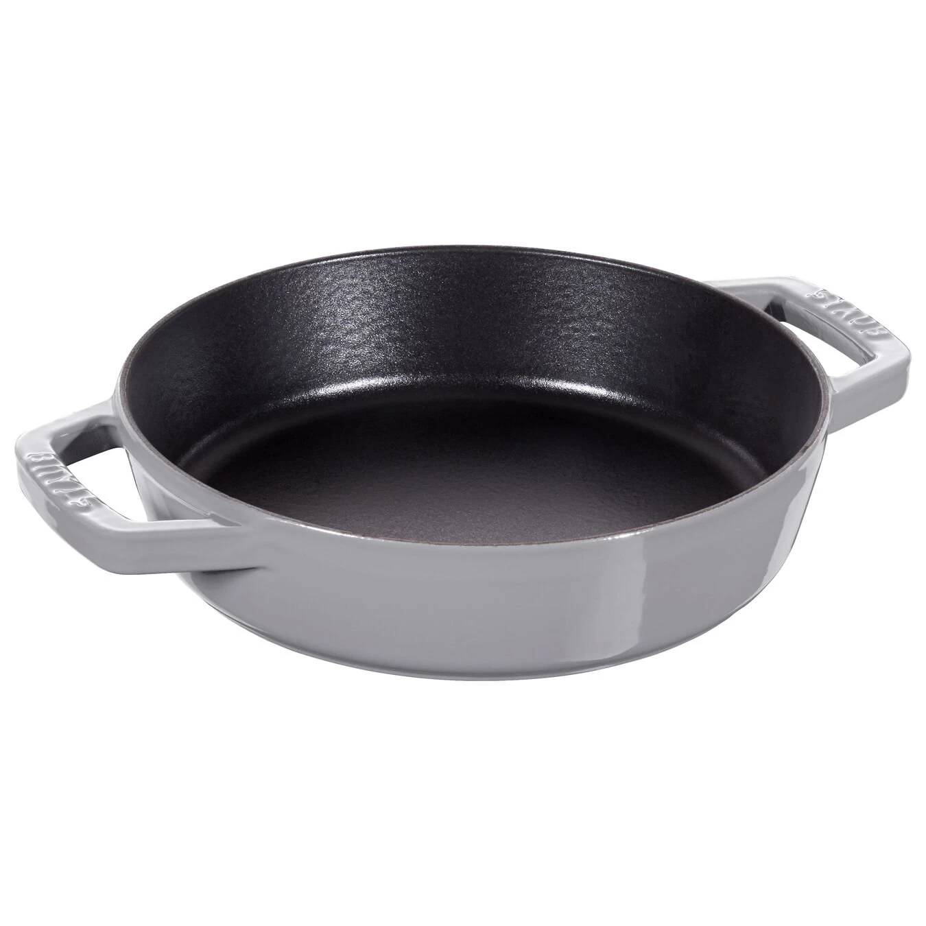 Staub Sartén Con 2 Asas 20 Cm, Hierro Fundido, Gris Grafito 3 Staub Sartén Con 2 Asas 20 Cm, Hierro Fundido, Gris Grafito