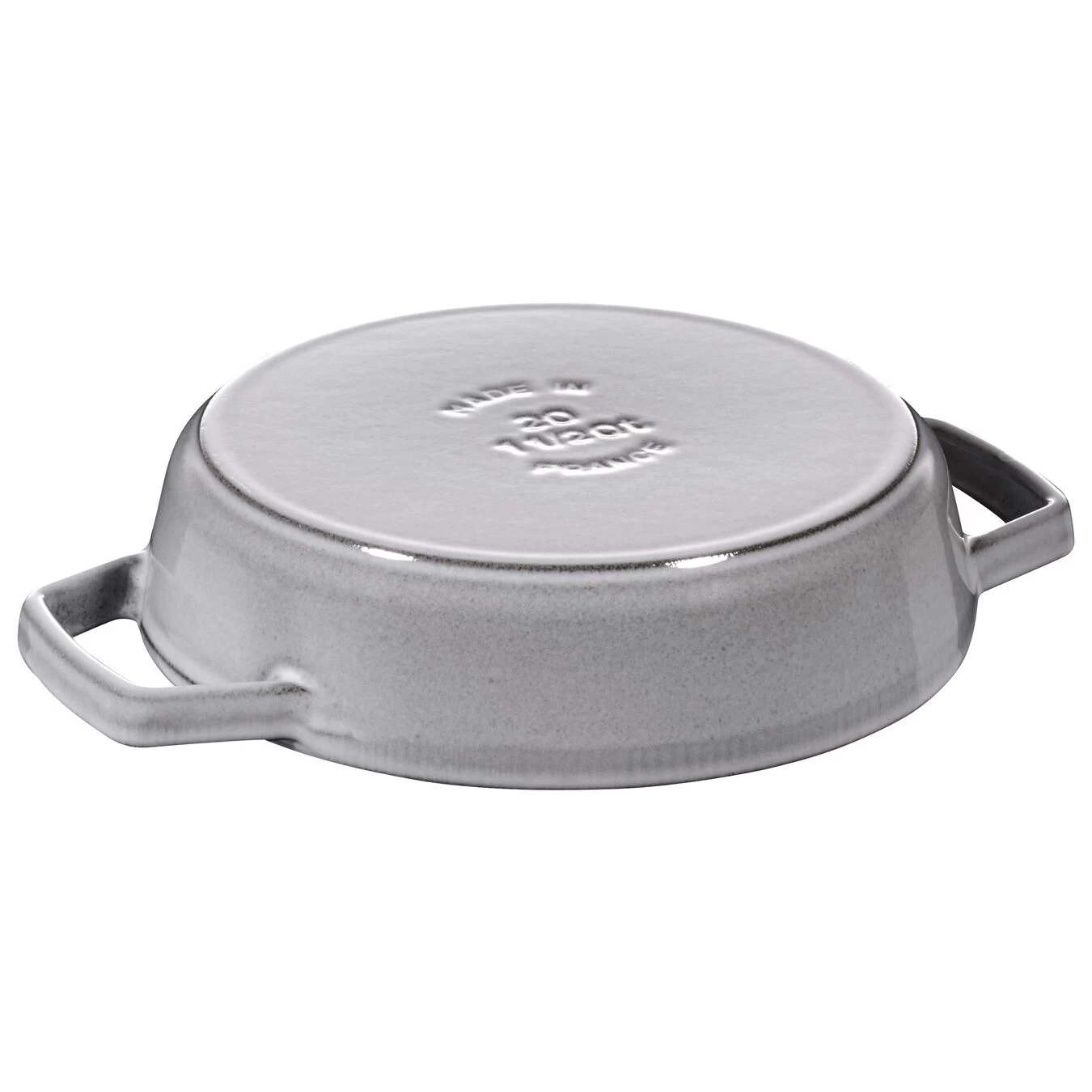 Staub Sartén Con 2 Asas 20 Cm, Hierro Fundido, Gris Grafito 4 Staub Sartén Con 2 Asas 20 Cm, Hierro Fundido, Gris Grafito - Imagen 2