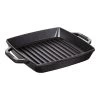 Staub Grill 23 X 23 Cm, Hierro Fundido, Negro 1 Staub Grill 23 X 23 Cm, Hierro Fundido, Negro -Cocina Comercio 40511 728 0 1