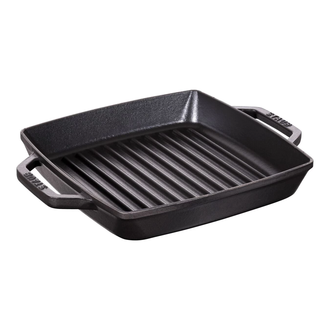 Staub Grill 23 X 23 Cm, Hierro Fundido, Negro 3 Staub Grill 23 X 23 Cm, Hierro Fundido, Negro