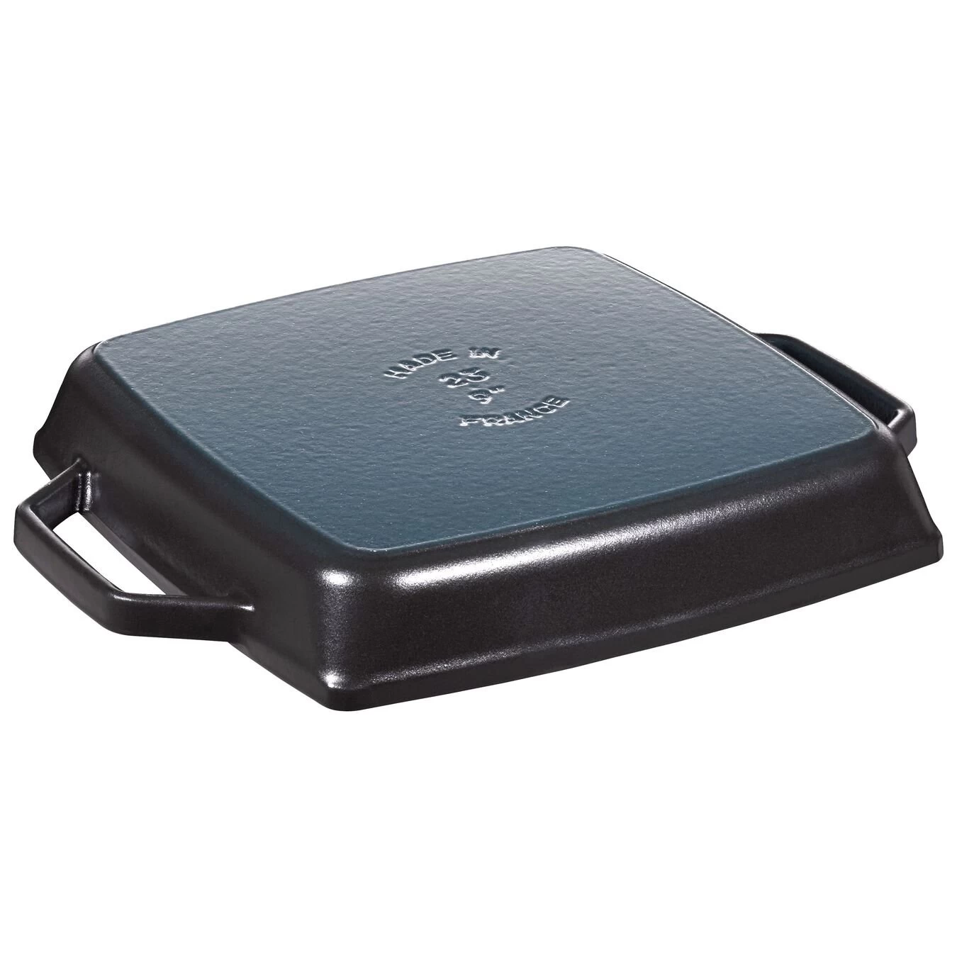 Staub Grill 23 X 23 Cm, Hierro Fundido, Negro 4 Staub Grill 23 X 23 Cm, Hierro Fundido, Negro - Imagen 2