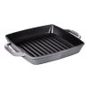 Staub Grill 23 X 23 Cm, Hierro Fundido, Gris Grafito 2 Staub Grill 23 X 23 Cm, Hierro Fundido, Gris Grafito -Cocina Comercio 40511 729 0 1