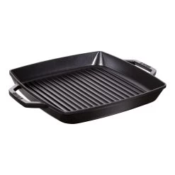 Staub Grill 33 X 33 Cm, Hierro Fundido, Negro
