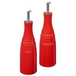 Staub Juego De Aceite Y Vinagre 20 Cm, Cerámica, Cereza