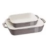 Staub Set De Bandejas De Horno M/L 2-pzs, Gris Antiguo 2 Staub Set De Bandejas De Horno M/L 2-pzs, Gris Antiguo -Cocina Comercio 40511 922 4