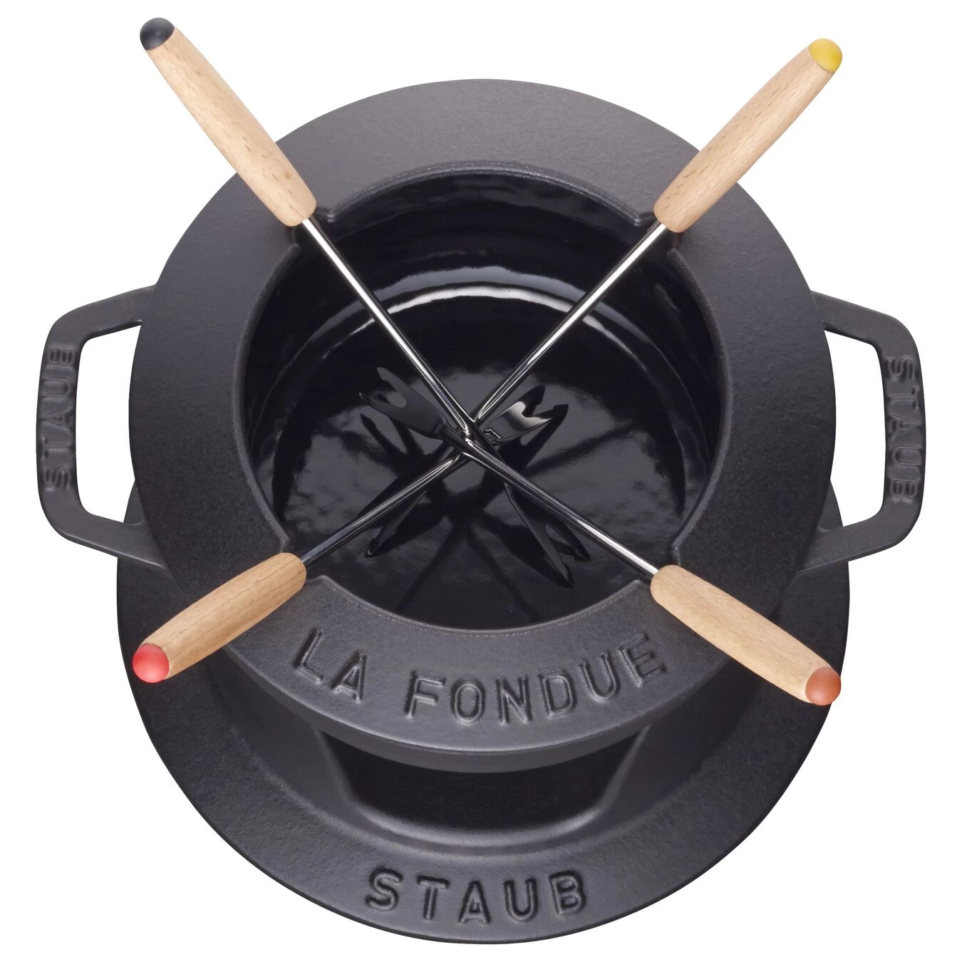 Staub Juego De Fondue 16 Cm, Negro 5 Staub Juego De Fondue 16 Cm, Negro - Imagen 3