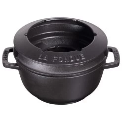 Staub Juego De Fondue 18 Cm, Negro -Cocina Comercio 40511 971 0 1