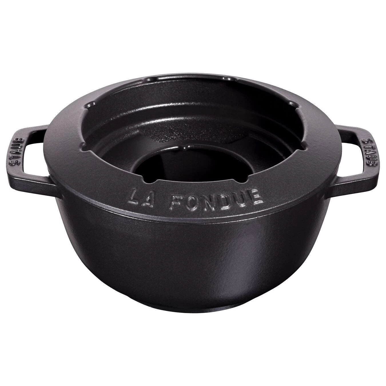 Staub Juego De Fondue 20 Cm, Negro 4 Staub Juego De Fondue 20 Cm, Negro - Imagen 2