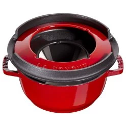 Staub Juego De Fondue 16 Cm, Cereza -Cocina Comercio 40511 973 0 1
