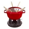Staub Juego De Fondue 20 Cm, Cereza -Cocina Comercio 40511 975 0 1