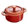 Staub Mini Cocotte 10 Cm, Redondo, Cobre Antiguo, Cerámica -Cocina Comercio 40511 999 0 3