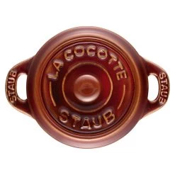 Staub Mini Cocotte 10 Cm, Redondo, Cobre Antiguo, Cerámica -Cocina Comercio 40511 999 0 4