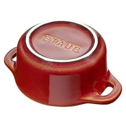 Staub Mini Cocotte 10 Cm, Redondo, Cobre Antiguo, Cerámica -Cocina Comercio 40511 999 0 5