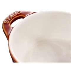 Staub Mini Cocotte 10 Cm, Redondo, Cobre Antiguo, Cerámica -Cocina Comercio 40511 999 0 6