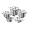 Zwilling Batería De Cocina 5-pzs, 18/10 Acero Inoxidable -Cocina Comercio 40901 003 0 1