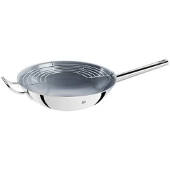 Zwilling Wok 32 Cm, 18/10 Acero Inoxidable, Plata -Cocina Comercio 40992 032 0 5