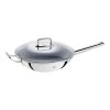 Zwilling Wok 32 Cm, 18/10 Acero Inoxidable, Plata -Cocina Comercio 40992 032 0 8