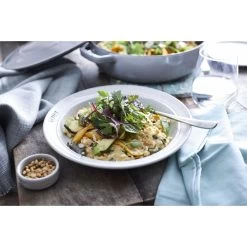 Staub Plato 24 Cm, Cerámica, Blanco Trufa -Cocina Comercio 424414245