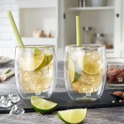 Zwilling Juego De Vasos De Café 200 Ml / 2-pzs -Cocina Comercio 424414352