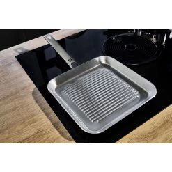 Zwilling Grill 24 X 24 Cm, 18/10 Acero Inoxidable, Plata -Cocina Comercio 424416677