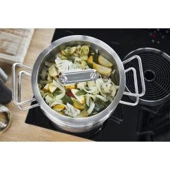 Zwilling Cesta Extraible Para Cocer Al Vapor 24 Cm, 18/10 Acero Inoxidable -Cocina Comercio 424420422