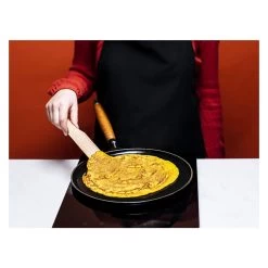 Staub Crepera Con Mango De Madera 28 Cm, Hierro Fundido, Negro 10 Staub Crepera Con Mango De Madera 28 Cm, Hierro Fundido, Negro -Cocina Comercio 424421745