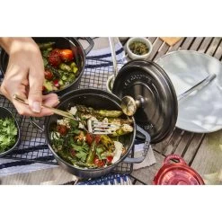 Staub Cocotte 16 Cm, Redondo, Negro, Hierro Fundido -Cocina Comercio 424422438