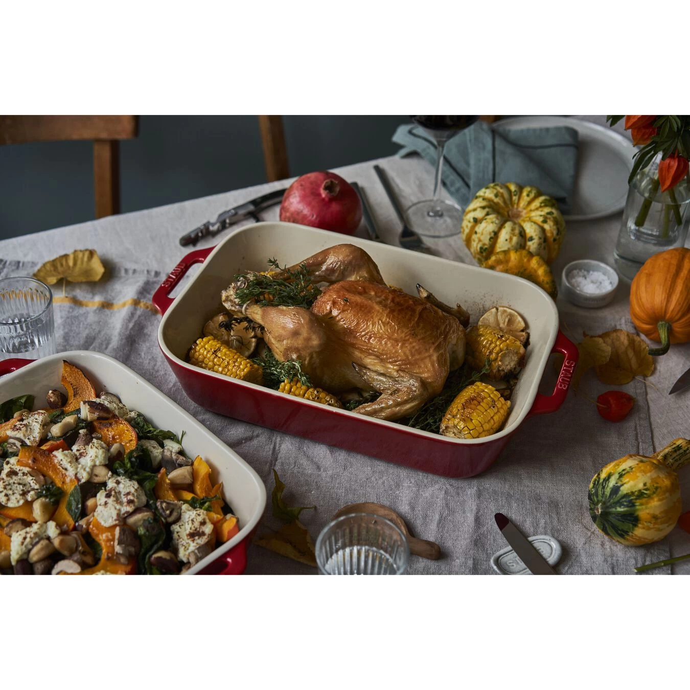 Staub Set De Bandejas De Horno M/L/XL 3-pzs, Cereza 6 Staub Set De Bandejas De Horno M/L/XL 3-pzs, Cereza - Imagen 4