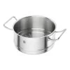 Zwilling Cesta Extraible Para Cocer Al Vapor 24 Cm, 18/10 Acero Inoxidable -Cocina Comercio 65120 824 0 000000304