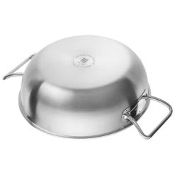 Zwilling Wok 30 Cm, 18/10 Acero Inoxidable, Plata -Cocina Comercio 65121 300 0 000000307