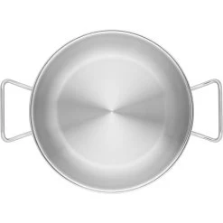 Zwilling Wok 30 Cm, 18/10 Acero Inoxidable, Plata -Cocina Comercio 65121 300 0 000000309