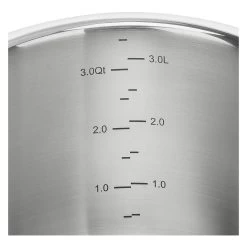 Zwilling Olla Alta 20 Cm, 18/10 Acero Inoxidable -Cocina Comercio 65123 200 0 000000314