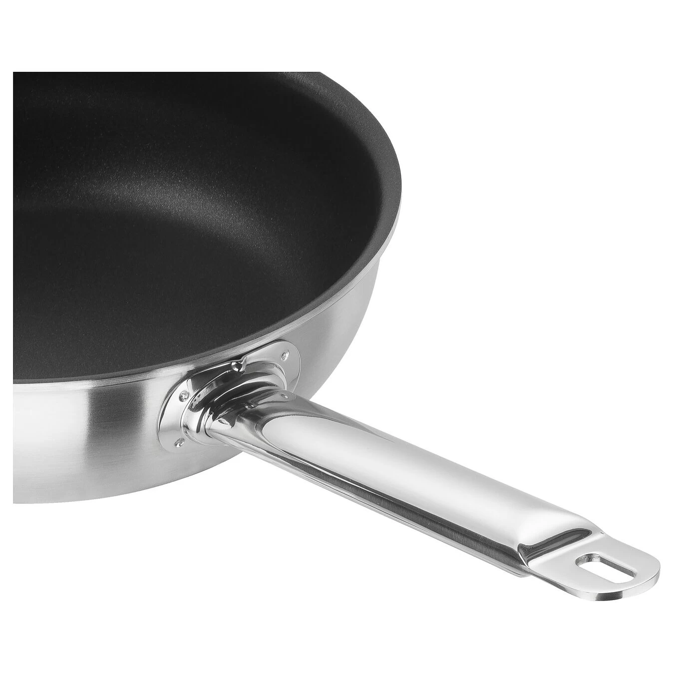 Zwilling Sartén 28 Cm, 18/10 Acero Inoxidable, Plata-negro 4 Zwilling Sartén 28 Cm, 18/10 Acero Inoxidable, Plata-negro - Imagen 2