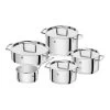 Zwilling Batería De Cocina 5-pzs, 18/10 Acero Inoxidable -Cocina Comercio 66060 004 0 1