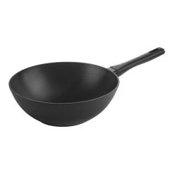 Zwilling Wok 30 Cm, Aluminio, Negro