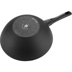 Zwilling Wok 30 Cm, Aluminio, Negro -Cocina Comercio 66291 306 0 3