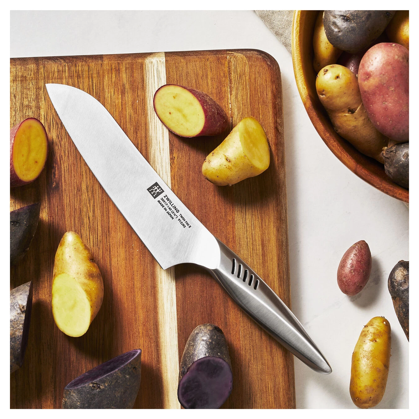 Zwilling Cuchillo Santoku 14 Cm, Filo Suave 5 Zwilling Cuchillo Santoku 14 Cm, Filo Suave - Imagen 3