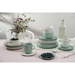 Staub Plato Plano 20 Cm, Cerámica, Salvia -Cocina Comercio 750044108