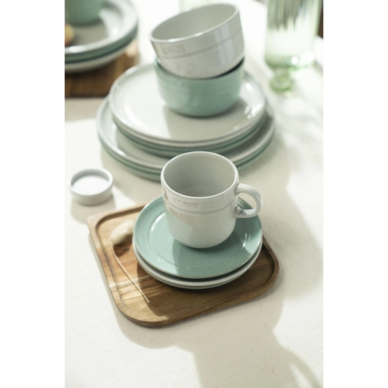 Staub Plato Plano 15 Cm, Cerámica, Salvia 6 Staub Plato Plano 15 Cm, Cerámica, Salvia - Imagen 4