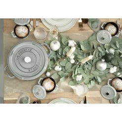 Staub Cocotte 26 Cm, Redondo, Gris Grafito, Hierro Fundido 13 Staub Cocotte 26 Cm, Redondo, Gris Grafito, Hierro Fundido -Cocina Comercio 750047422