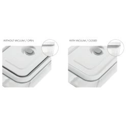 Zwilling Set De Vacío, Vidrio / M/L, 7-pzs, Blanco -Cocina Comercio F S boxes glass indicatorLid 1