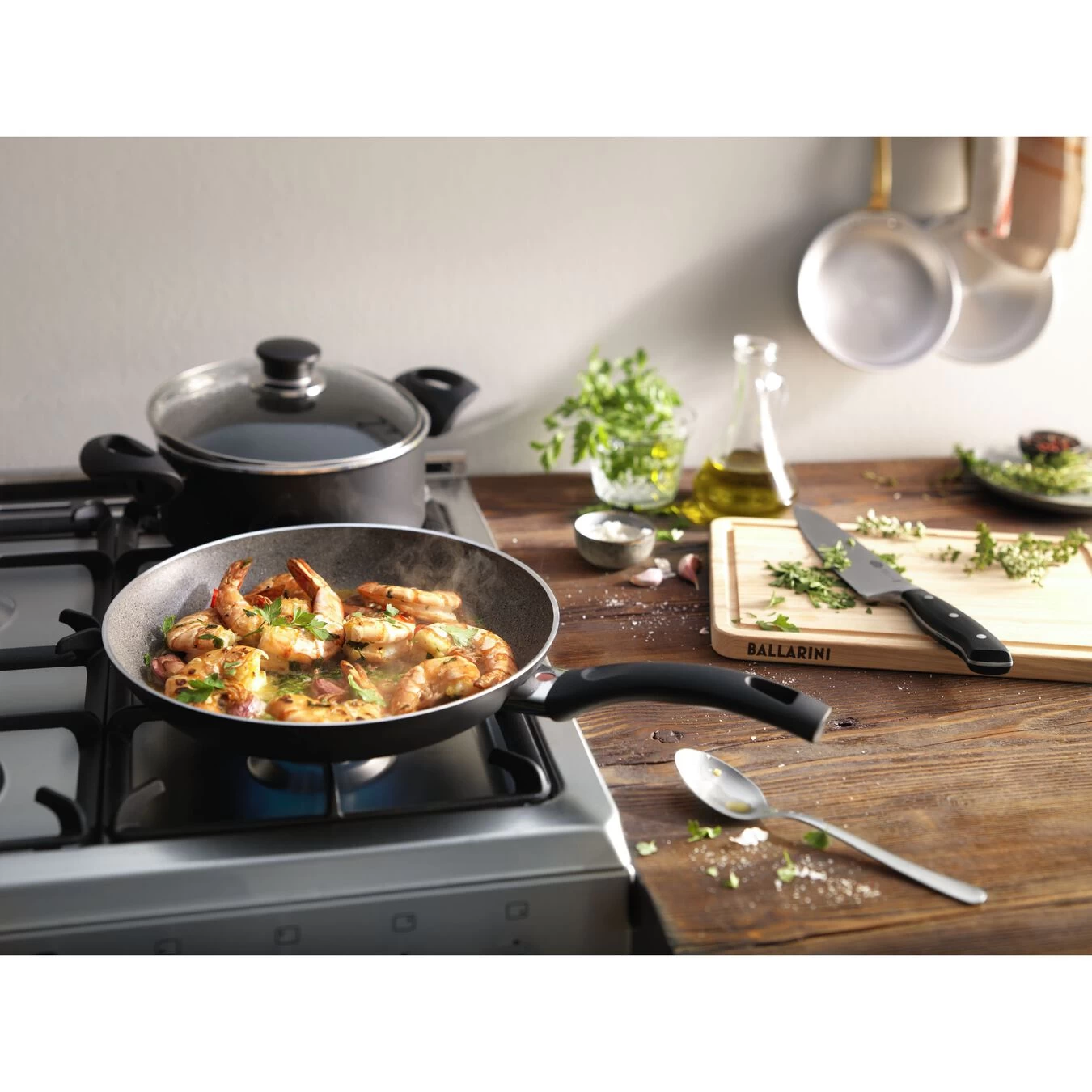 Ballarini Sartén 28 Cm, Aluminio, Negro 4 Ballarini Sartén 28 Cm, Aluminio, Negro - Imagen 2